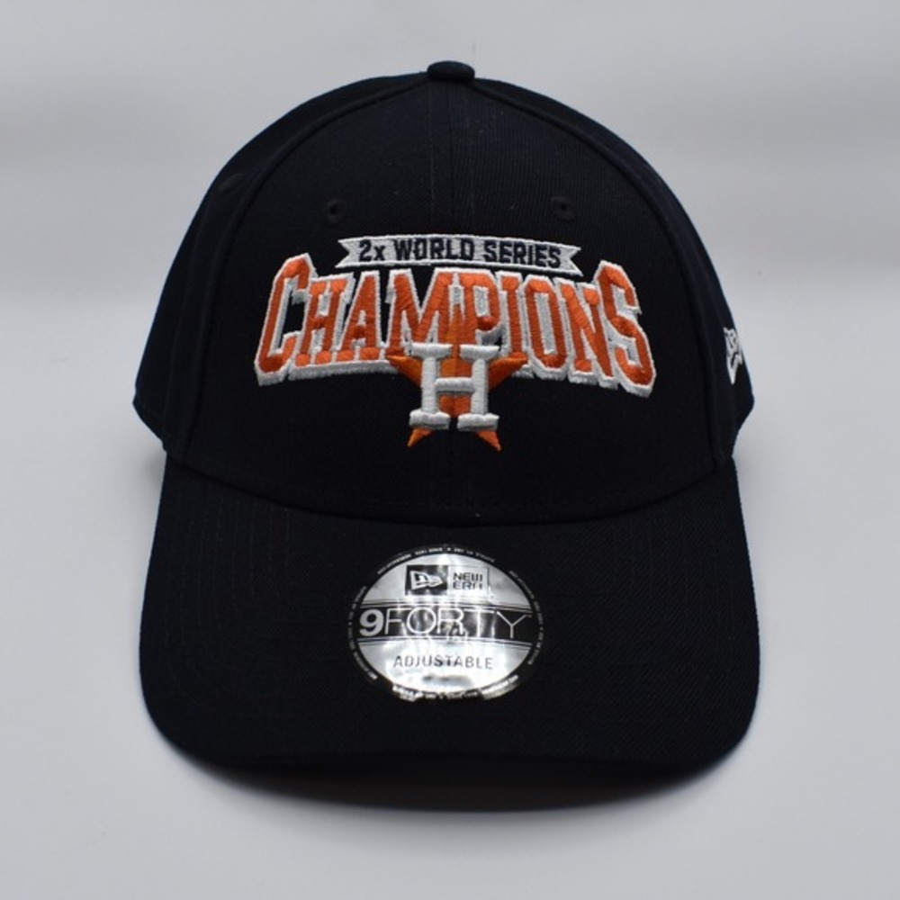 New Era 9FORTY‎ Houston Astros MLB 2x World Series Champions Adjustable Hat Cap